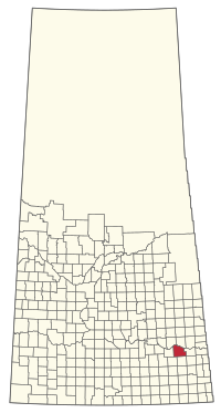 Location of the RM of Elcapo No. 154 in Saskatchewan