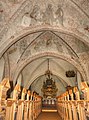 Some of the medieval frescoes in Undløse church