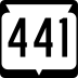 State Trunk Highway 441 marker