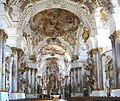 Interior of the Zwiefalten Abbey