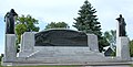 Bell Telephone Memorial, Brantford Ontario, a monument Hahn worked on with W.S. Allward, unveiled 24 October 1917