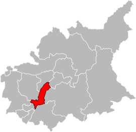 Situation of the canton of Oraison in the department of Alpes-de-Haute-Provence