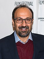 Photo of Asghar Farhadi in 2018.