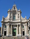 "Collegiata" in Catania, designed by Stefano Ittar (c. 1768)