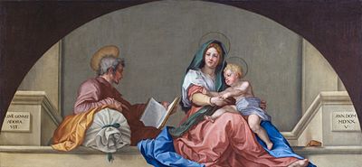 Irene Parenti Duclos - Copy of Andrea del Sarto’s Madonna del Sacco