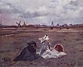 Edouard Manet: Die Schwalben Oil on Canvas (1873)