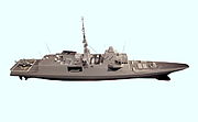 A FREMM multipurpose frigate