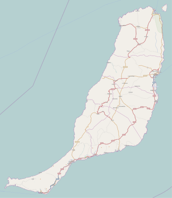 Lighthouses of the Canary Islands map is located in Fuerteventura