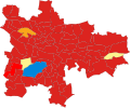 1999 (79 wards and councillors, Rutherglen and Cambuslang no longer present)