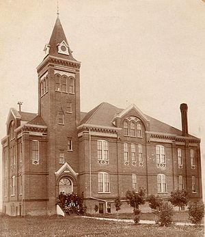 格里格斯县法院，摄于1892年