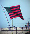 David Hammons African American Flag