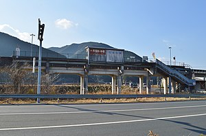 东宿毛站全景(2018年2月17日)
