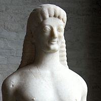 Kouros of Tenea, 560-550 BCE, Glyptothek Munich