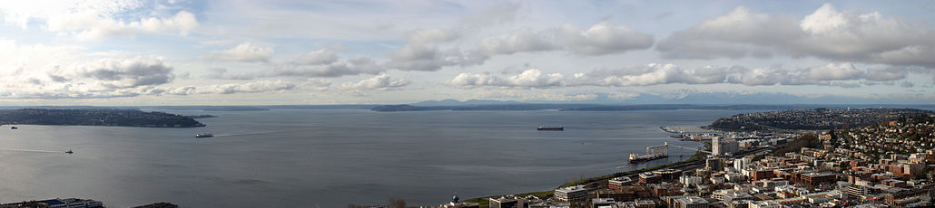 Puget Sound seen from the Space Needle