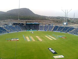 A view of stadium from South Stand