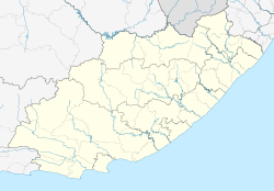 Komga is located in Eastern Cape