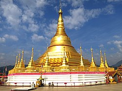 大其力著名的 Shwedagon Pagoda