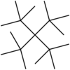 Skeletal formula of tetra-tert-butylmethane