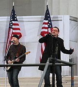 The Edge and Bono