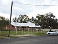 Brewarrina Aboriginal Medical Service centre, Sandon Street, intersecting Bourke Street (2021).