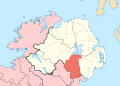 C2: County Armagh (follows convention, using "furthermore area" colour 2 for ROI)