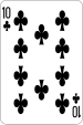 10 of clubs