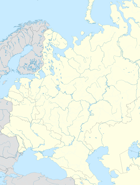 英雄城市 (苏联)在欧洲俄罗斯的位置