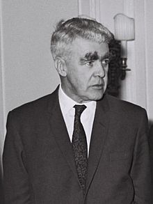 Portrait photograph of Woodcock in March 1965