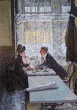 In the Coffeehouse, by 1915