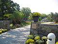 Carl and Dorothy Bennett Community Garden entrance