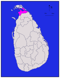 Location within Sri Lanka