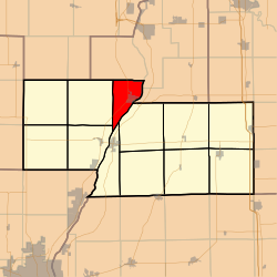Location in Marshall County