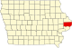 Clinton County map