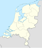 里特费尔德的施罗德住宅在荷兰的位置
