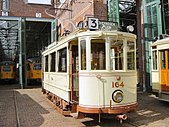 The Hague tramways motorcar 164 built 1907.