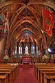 新西兰惠灵顿 圣保罗教堂 大堂，从 1/20 秒到 30 秒的曝光的八幅照片