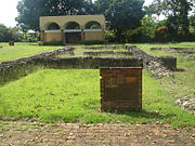 Ruins of Juan Ponce de León's residence at Caparra, Puerto Rico