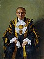 Portrait of Lord Mayor Henry Ninio by Robert Hannaford