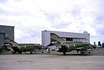 Two of the RAAF's F-4E Phantoms in 1971