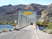 Another view of the Boulder Creek Bridge.