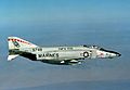 F-4S VMFA-235 in flight 1982