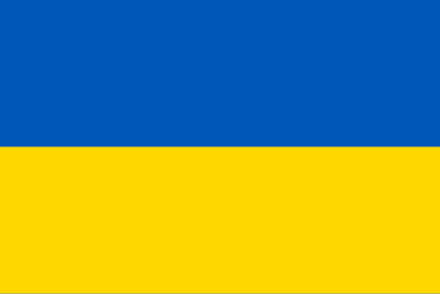 Flag of Ukraine - Solidarity with the people and the country of Ukraine