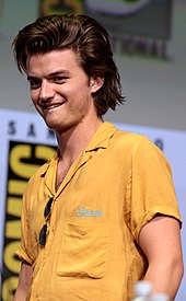 Joe Keery at the 2017 San Diego Comic-Con International in San Diego, California.