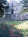 East face of the chancel