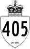 安大略405號省道 shield