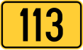 State Road 113 shield}}