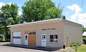 Spray City Hall in 2011