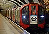 The first Night Tube train arrives at Pimlico station on August 20, 2016