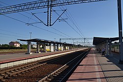 Train station in Mogowo