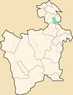 Location within Potosí Department